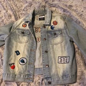 Forever 21 cute jean jacket